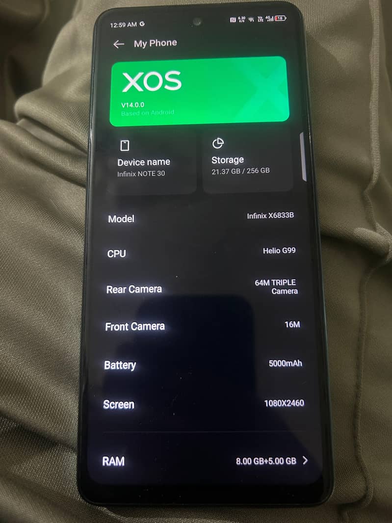Infinix Note 30 9