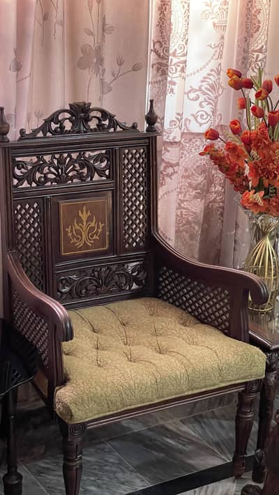 5 Seater Wooden Sofa Set