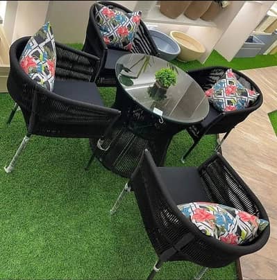 Outdoor Sofa Set - Cafe Table & Chair - Outdoor Furniture - UPVC Chair