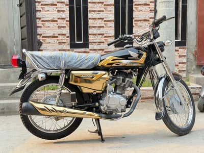 Honda 125 Spichel Gold Edition Self Start
