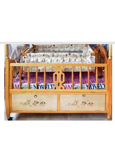 Baby cot available for sale