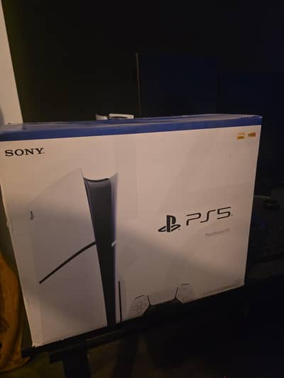 ps5 slims disc version with box