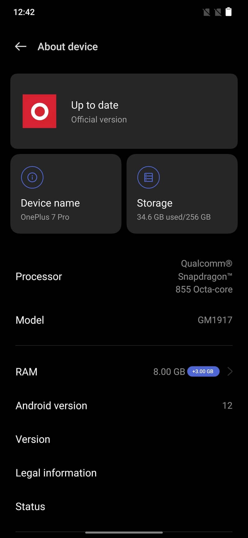 One Plus 7 Pro 2
