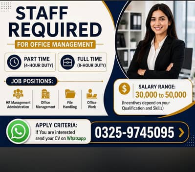 staff required office management