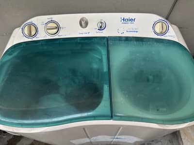 Haier HWM80-100S twin-tub semi-automatic washing machine