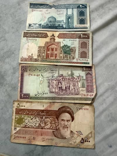 Old coins and notes different country