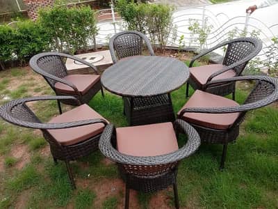 Lawn chair - Outdoor Rope Chair - Rattan chair - PVC Patio Chair
