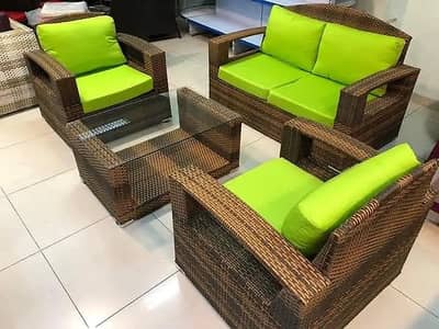 Lawn chair - Outdoor Rope Chair - Rattan chair - PVC Patio Chair