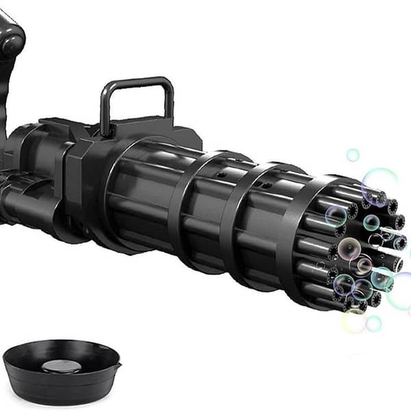 SAJEES Bubble Machine Gun Toy for Kids