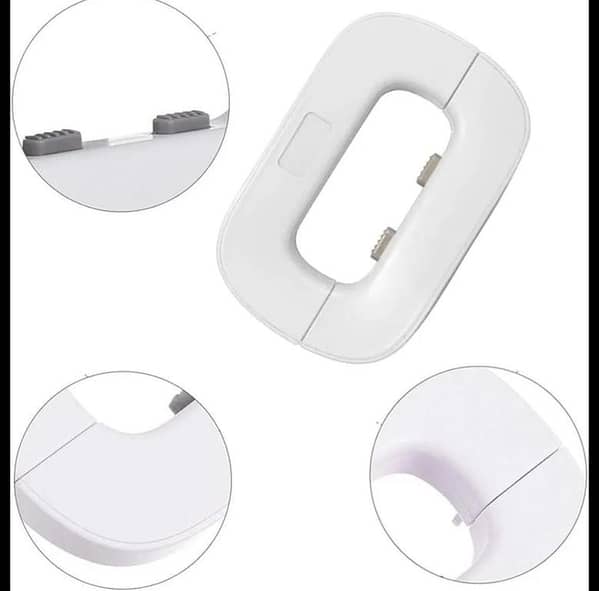 Child Safety Refrigerator Lock – Multi-Use Adhesive Lock for Fridges, Freezers, Cabinets & Cupboards