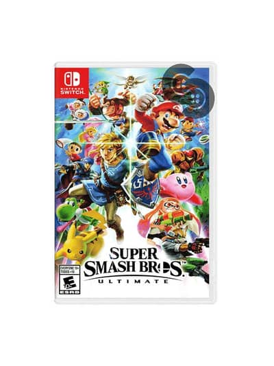Nintendo Switch Super Smash Bros Ultimate Original Game Card