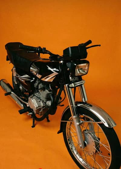 modified Honda cg125