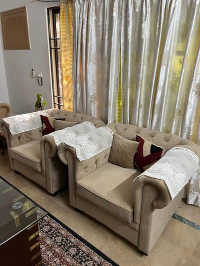 7 Seater Sofa Set | Premium Quality | Excellent Condition