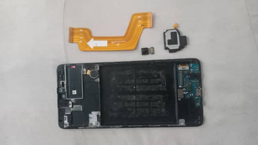 a71 front camera and manchip and speaker and panel