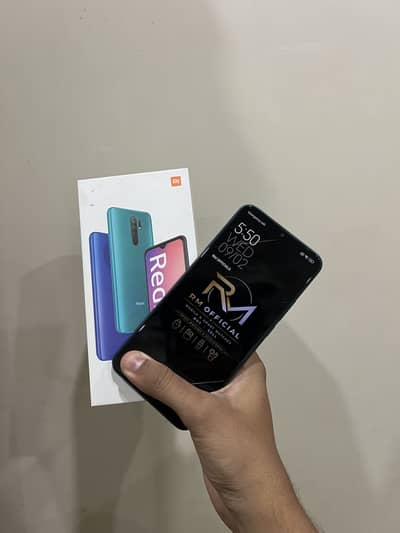 Xiaomi Redmi 9 4/64 with box and cable