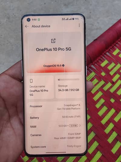 One Plus 10 Pro 24/512 official Pta approved exchange bhe ho jay aga