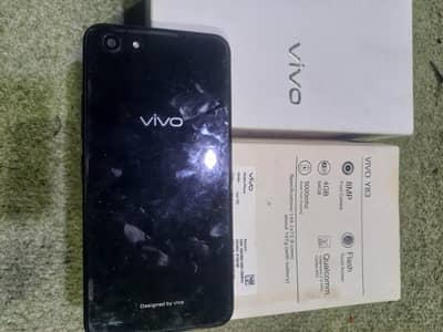 Vivo Y83 With Box Only 4/64 Black colour