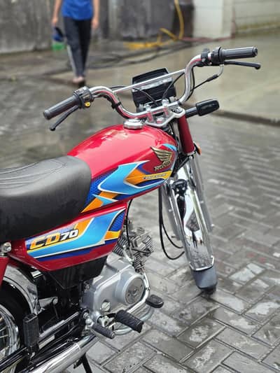 Honda CD 70 2026 10 by 10 Condition 100% Genuine PPF install