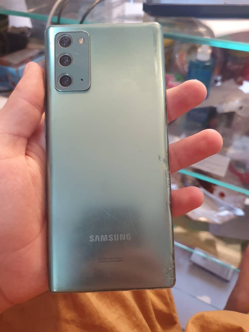 Samsung Mobile Note20 Plus 5