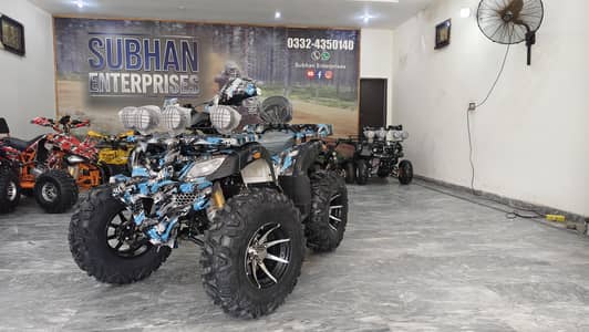Full Monster 250cc Luxury  Jeep Atv Quad 4 Wheel Bikes Delivery In All