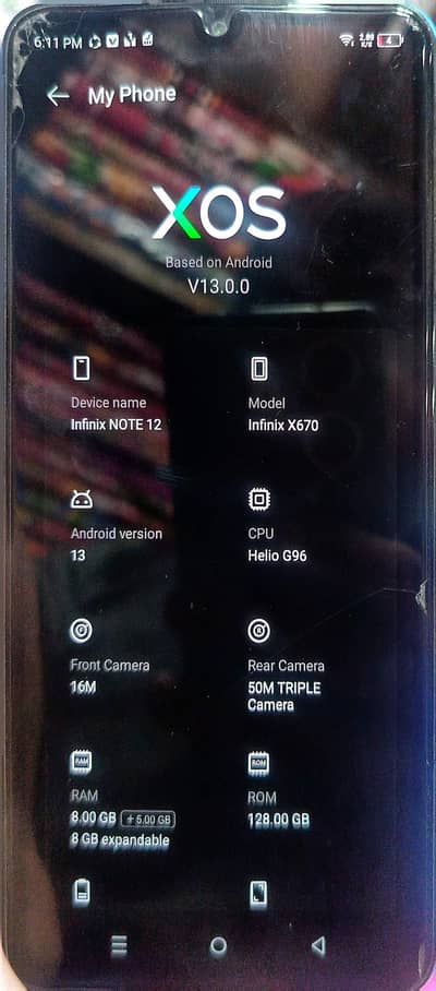 Infinix Note 12 G96
