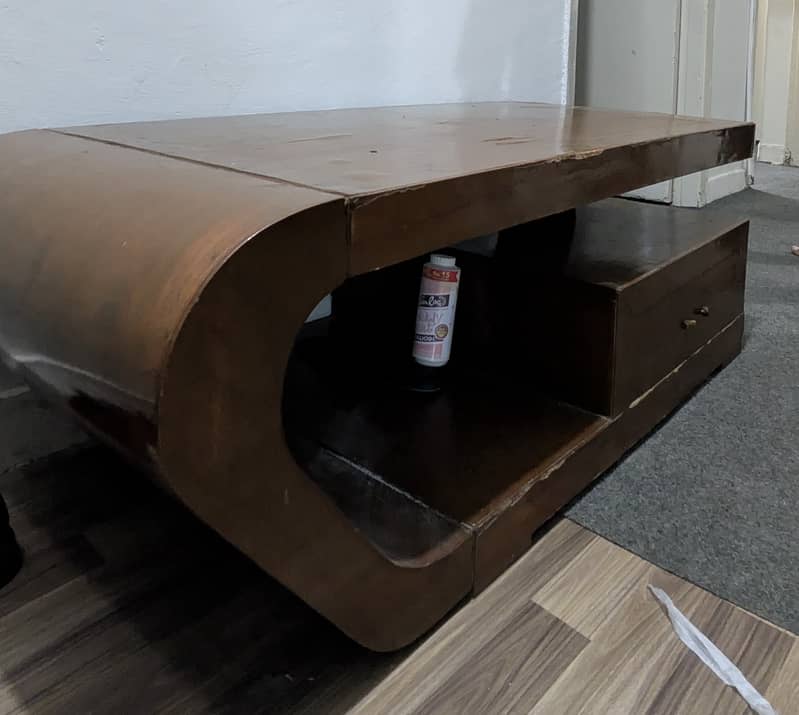 Coffee centre table with Mirror 4