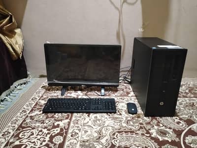 Dell HP Core i5 PC + 24" Monitor | 8GB RAM | 250GB HDD