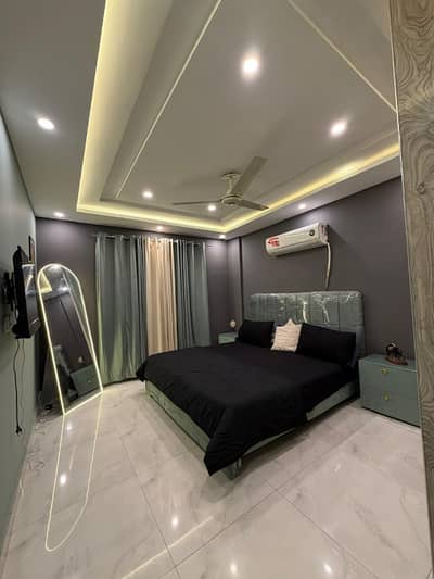 One Bed Luxury Furnished Apartment Available For Rent In Iqbal Block Sector E Bahria Town Lahore