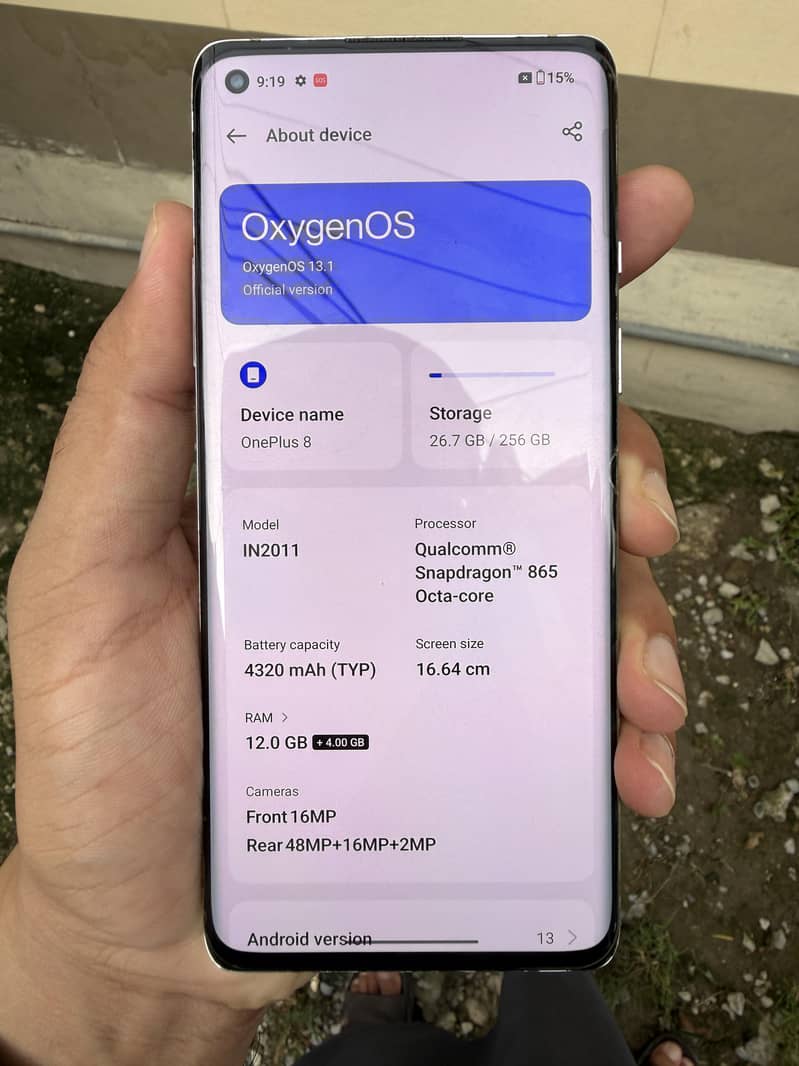 One Plus 8 4