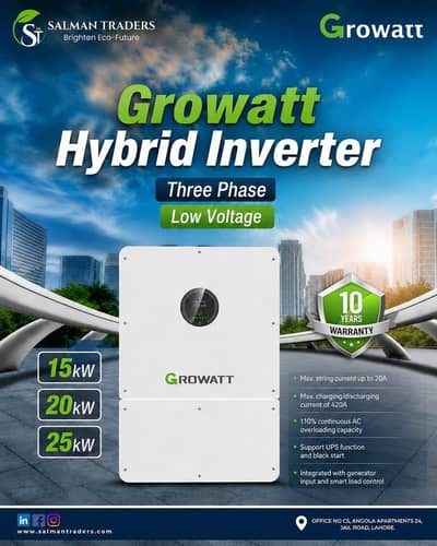 growwatt 15kw hybrid inverter