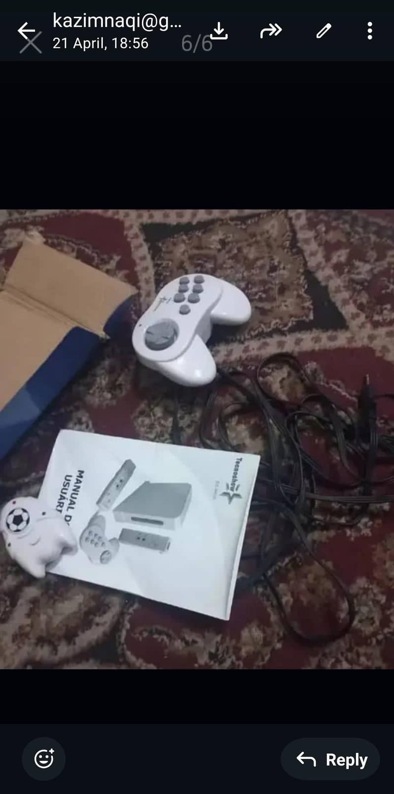 7 games in it with one controller 1