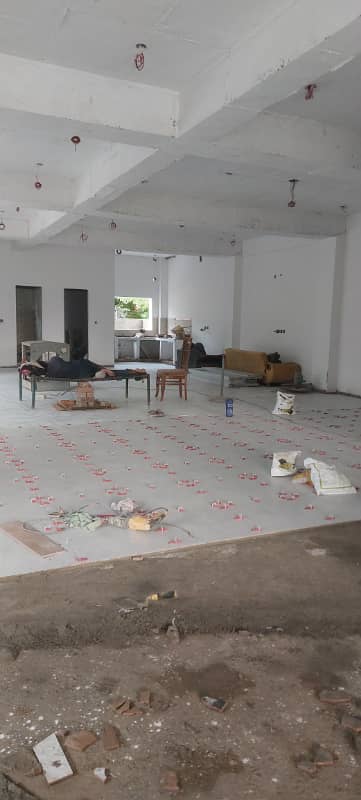 I Kanal Brand NEW PLAZA Good Location Johar Town Phase 2 Besment Paeking + 3RD Flour