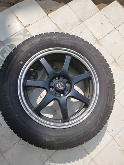 Raize Rim Tyre , Bridgstone , 195/65/R16