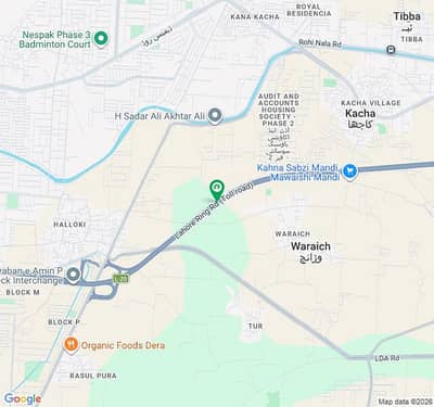 1 KANAL CORNER PLOT AVAILABLE FOR SALE IN LDA CITY WITH 100 FIT ROAD