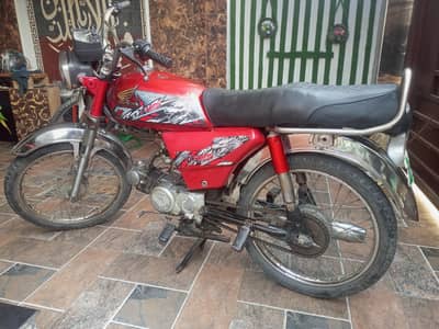 heavy weight 70cc bike fix rate