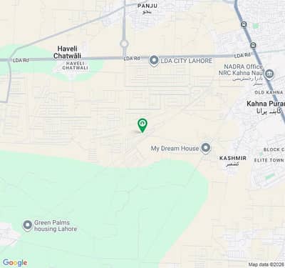 5 MARLA CORNER F/P PLOT AVAILABLE FOR SALE IN LDA CITY PHASE1 BLOCK F