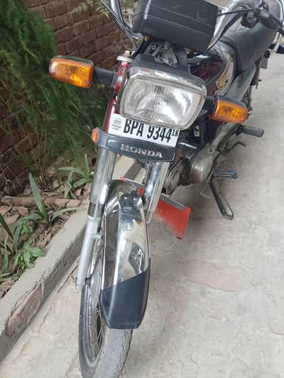 honda cd70 2018 model