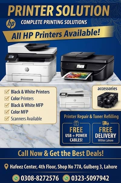 Printer for sale all models available / HP printer/photocopie machine