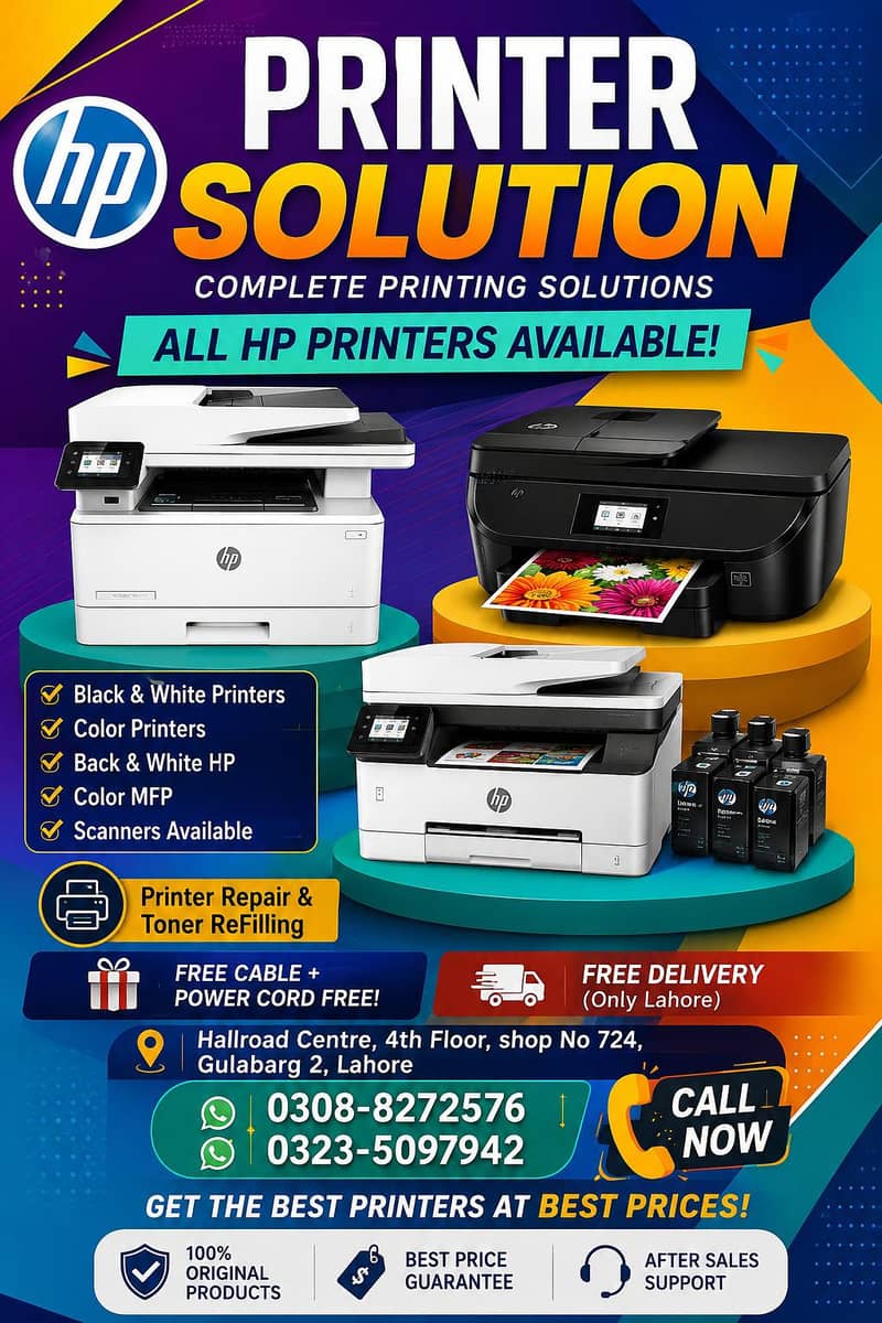 HP Printer  All Model Available Branded 0