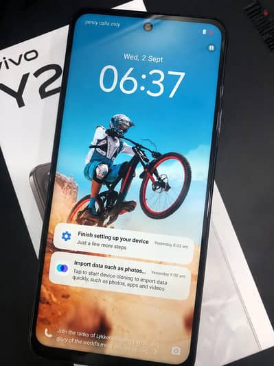 vivo y29 complete box