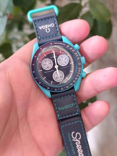 OMEGA AND SWATCH CORNOGRAPH SWISS