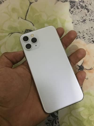 IPHONE 11 PRO 256GB DUAL OFFICIAL PTA ALL OK WHITE CLR