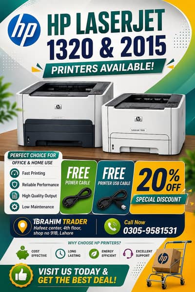 HP LaserJet Printer Repairing & Premium Toner Refilling