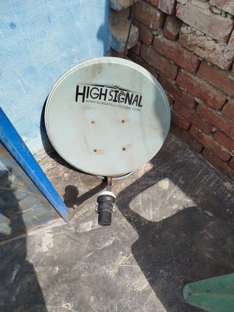 LED receiver dish 1