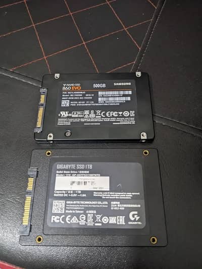 1TB/ 500 GB HDD