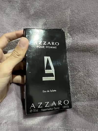 Azzaro pour homme Just box opened