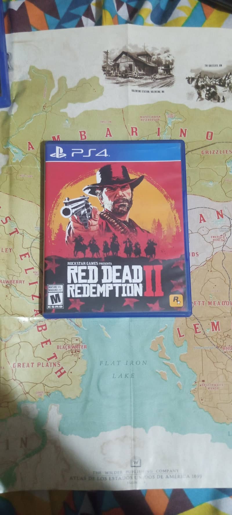 Red Dead Redemption 2 with Map 0