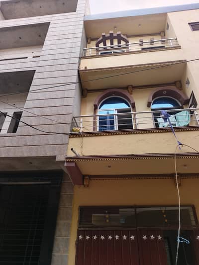 3 Marla Triple Story House For Sale Gulshne Rehi  Sher Ali Road
