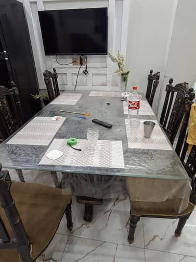 Dining table 6 chair chinioti table