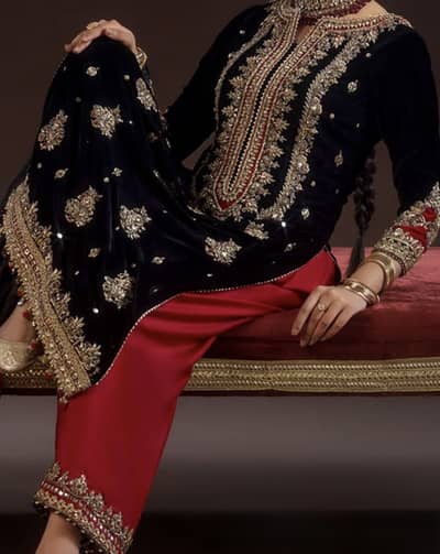 Wedding wear / ready to wear/ fancy dress / 3 piece/ formal wear